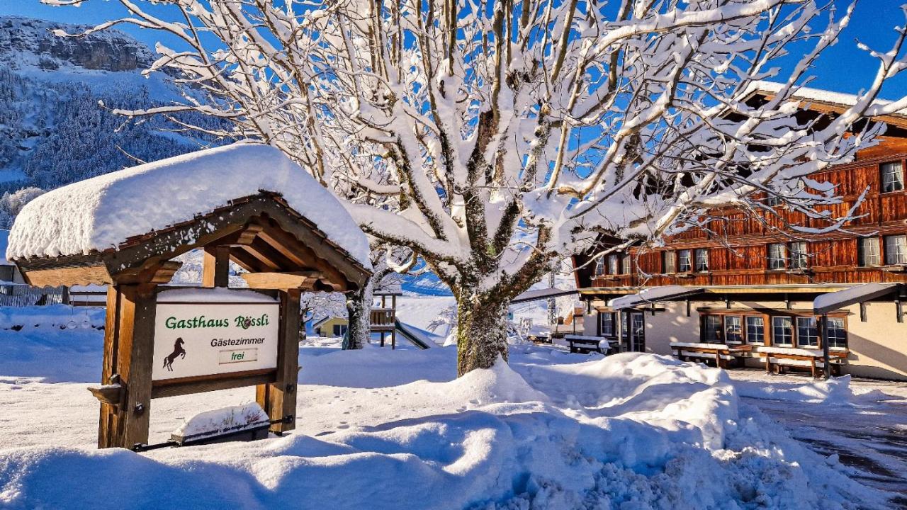 Gasthaus Roessli Brülisau Kültér fotó